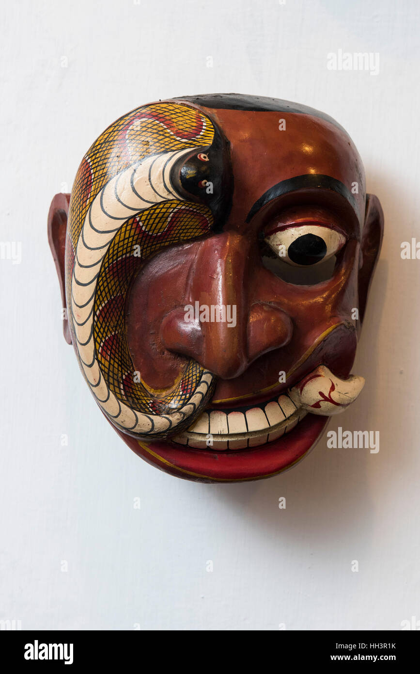 Traditional ancient mask, Ariyapala and Sons Mask museum, Ambalangoda, Sri  Lanka Stock Photo - Alamy