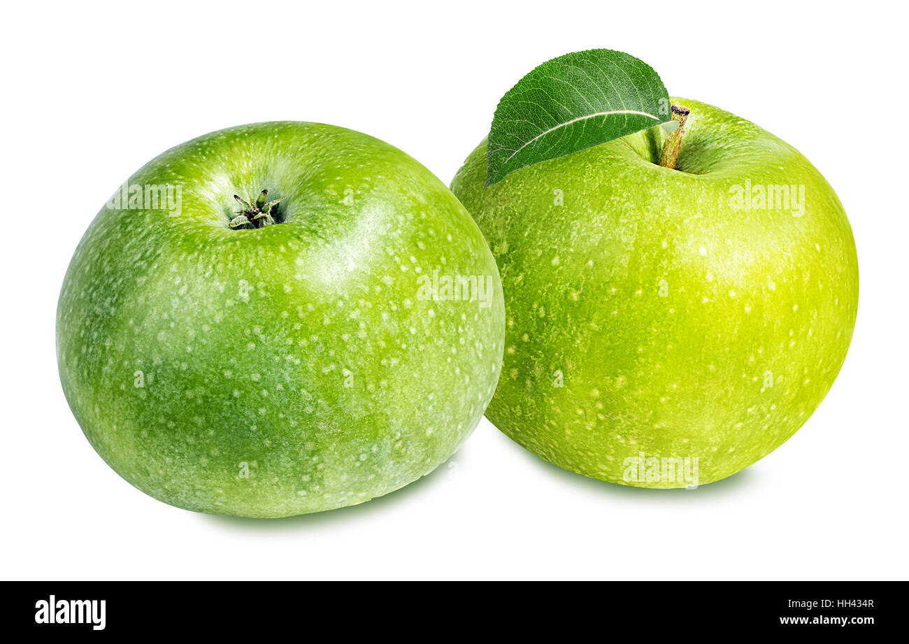 apple isolated on white background Stock Photo