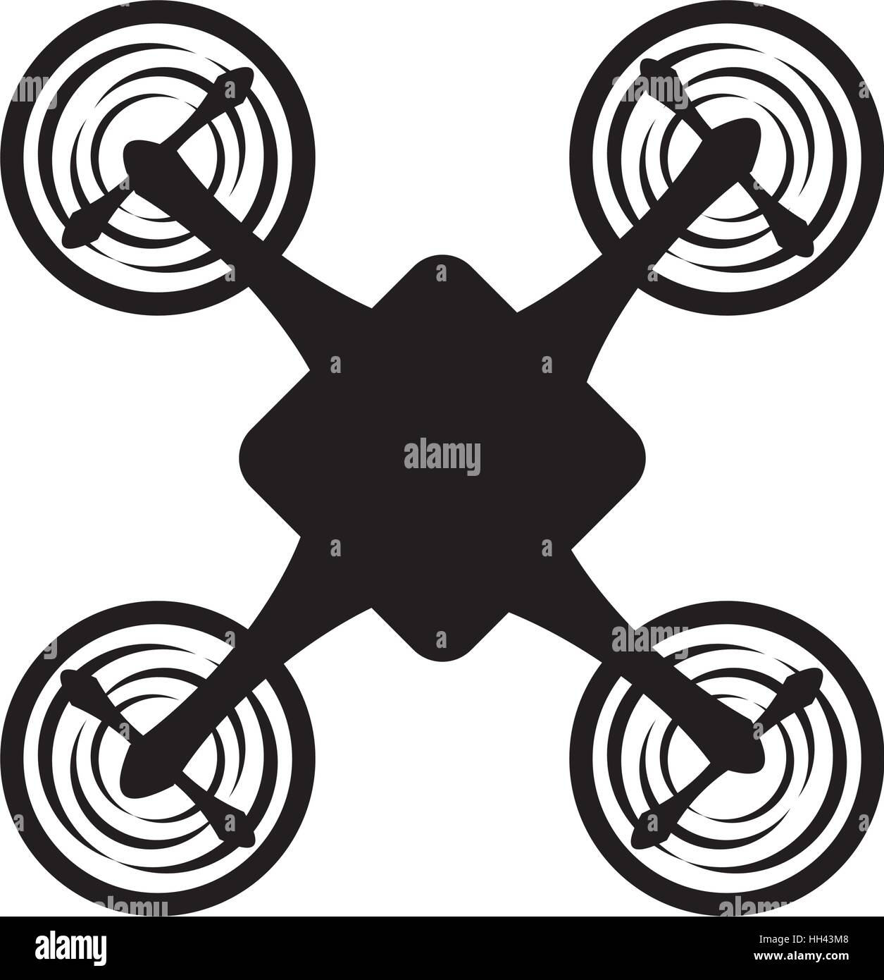 drone technology flying icon vector illustration design Stock Vector ...
