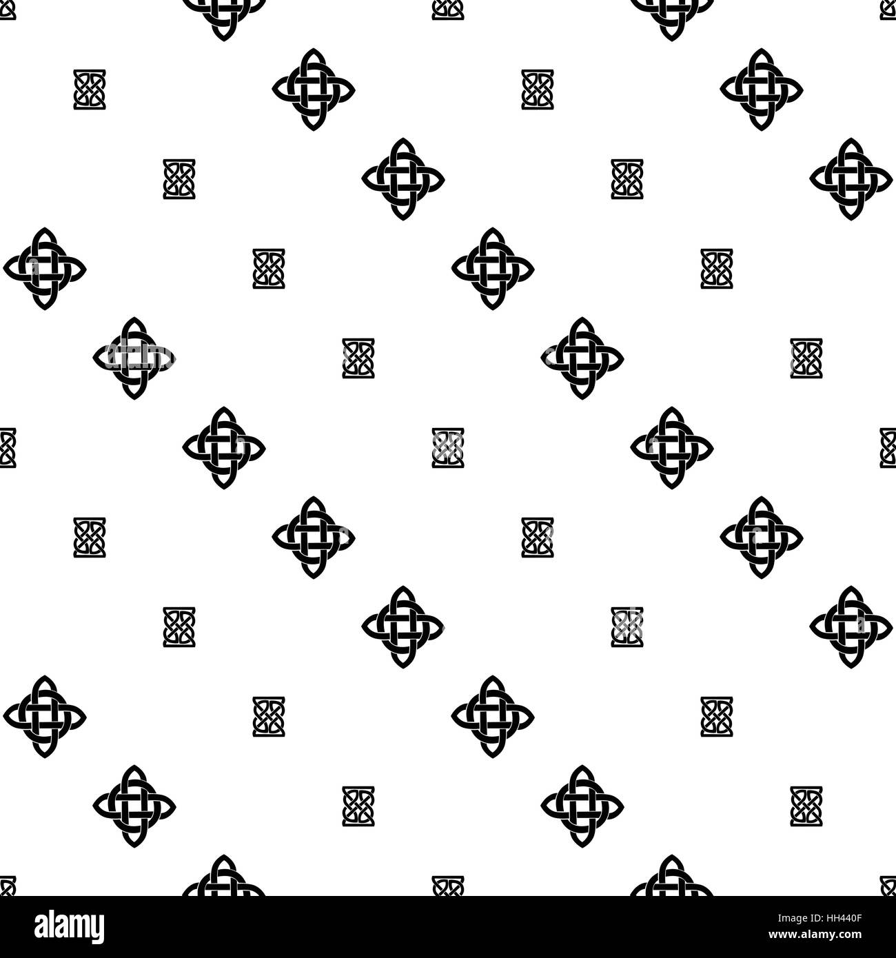 Celtic knot seamless pattern Stock Vector Image & Art - Alamy