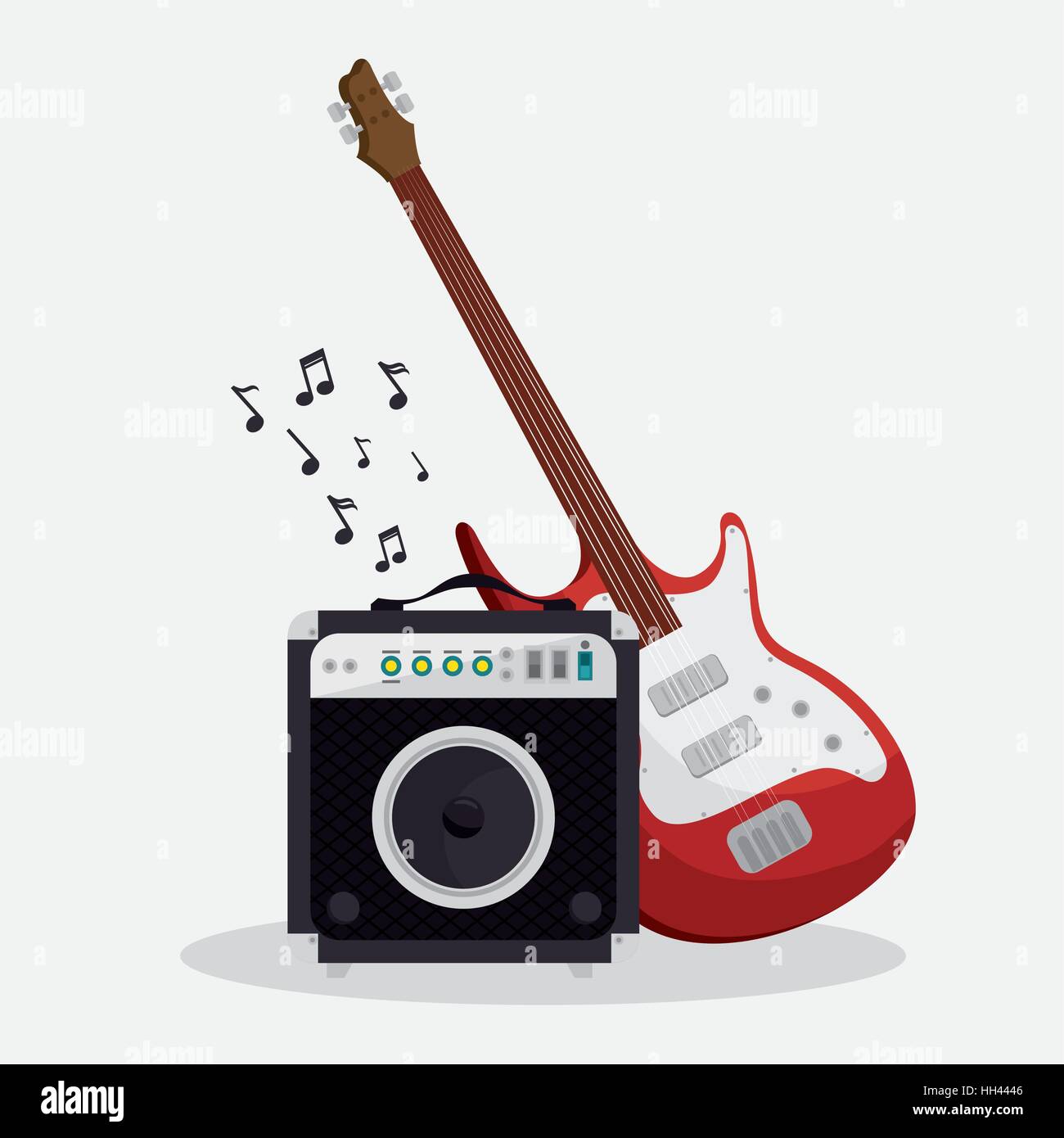 set musical instruments icons vector illustration design Stock Vector ...