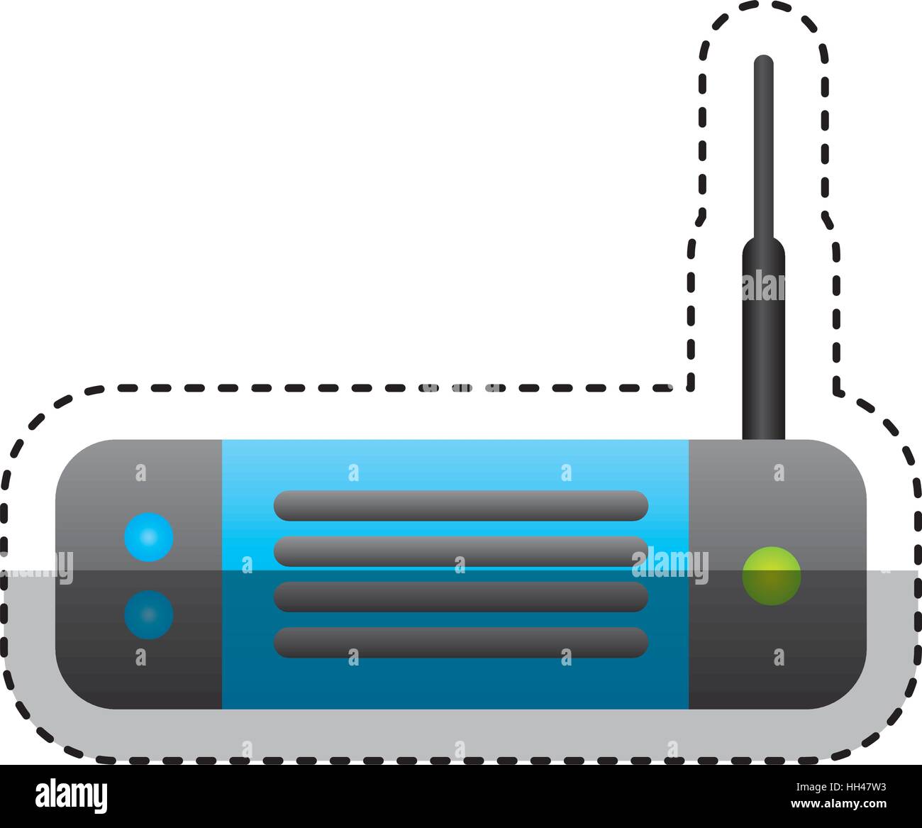 wireless router isolated icon vector illustration design Stock Vector ...