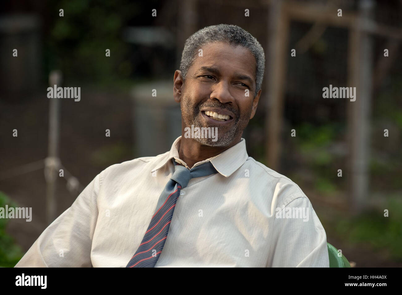 Denzel washington fences hi-res stock photography and images