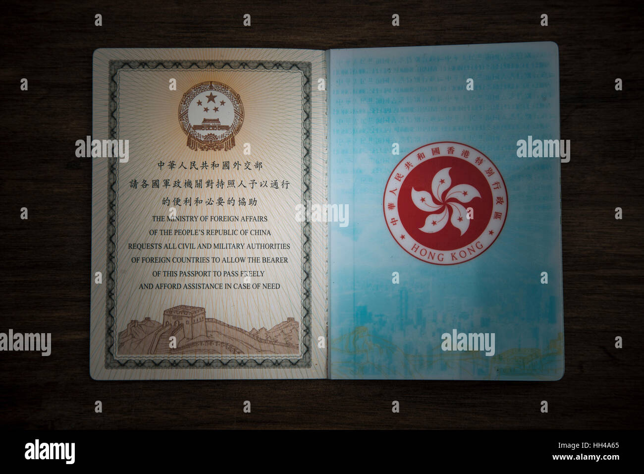 Hong Kong Passport Photo