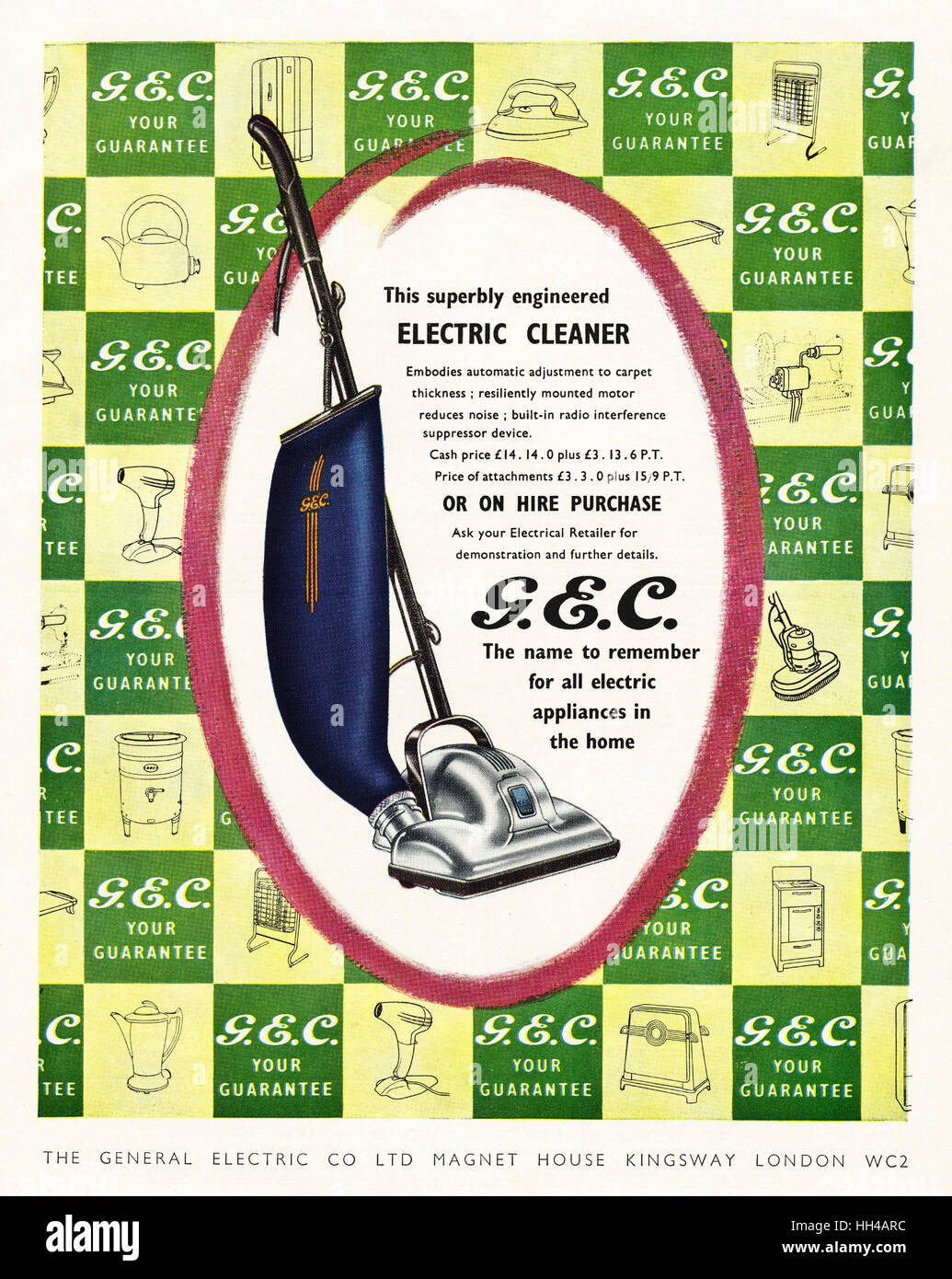 1950s vacuum High Resolution Stock Photography and Images Alamy