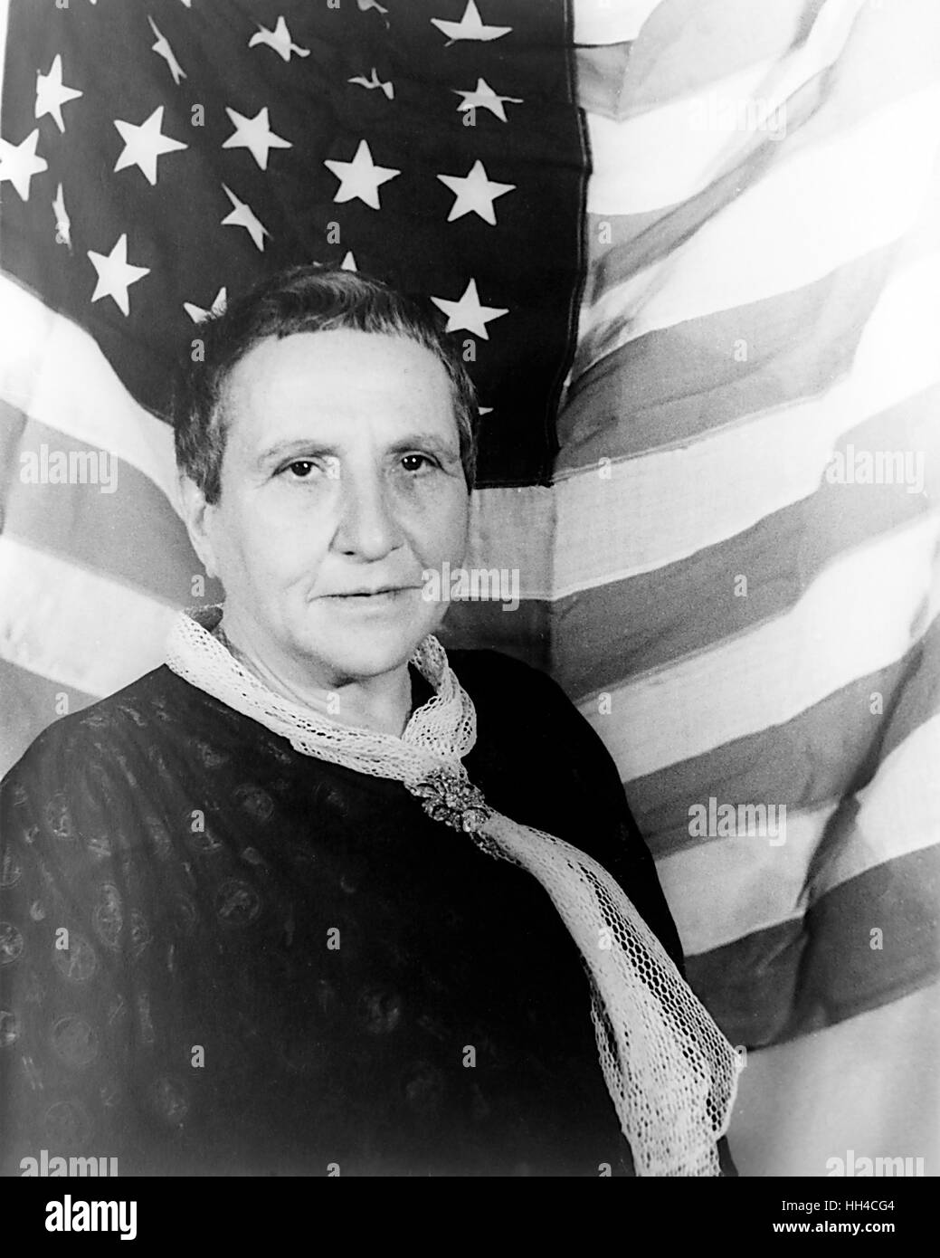 Gertrude Stein, circa 1935 Stock Photo