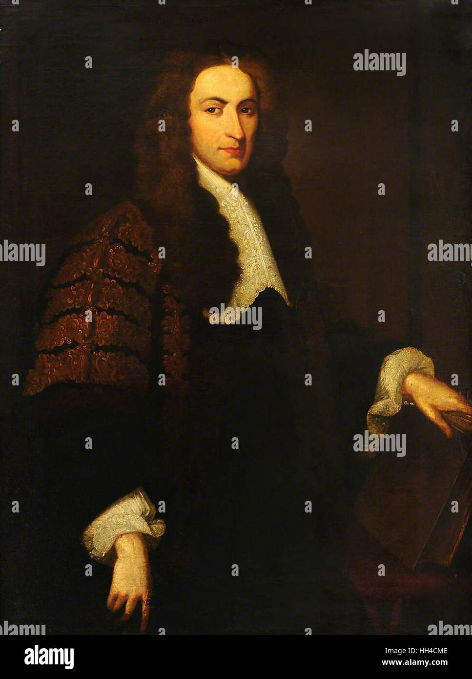 Richard Wiseman, Sergeant-Surgeon to King Charles II (1672-1676) Stock Photo