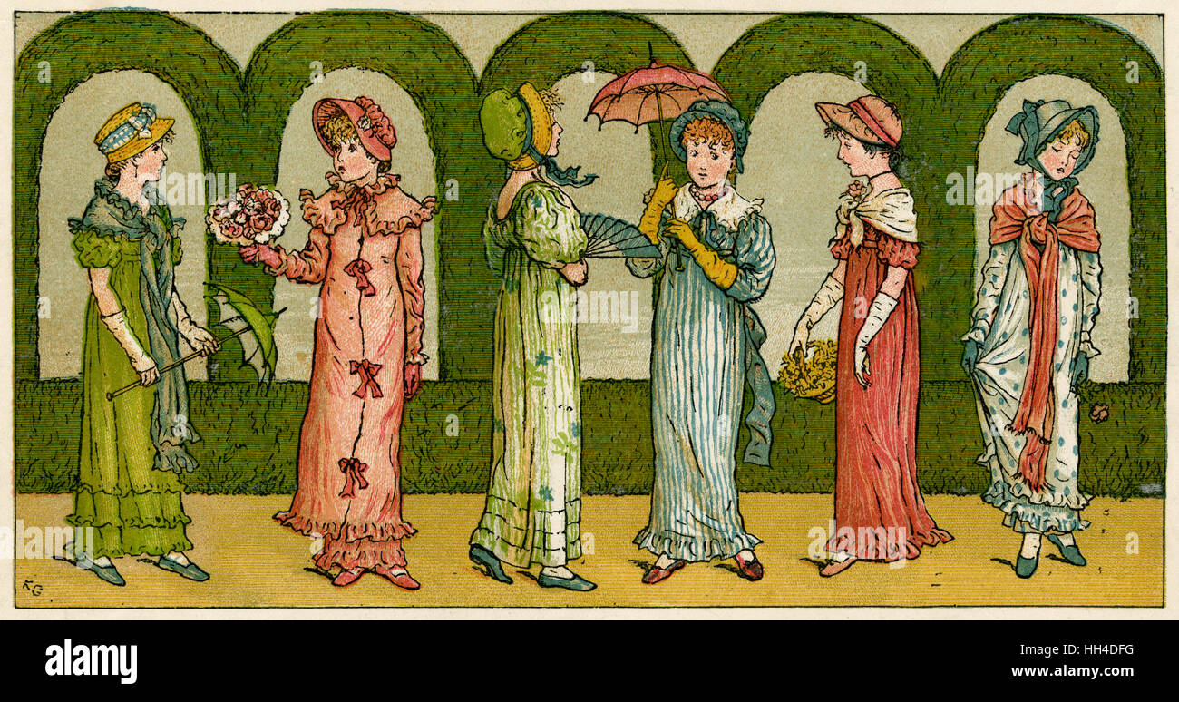 Kate greenaway 1879 hi-res stock photography images - Alamy