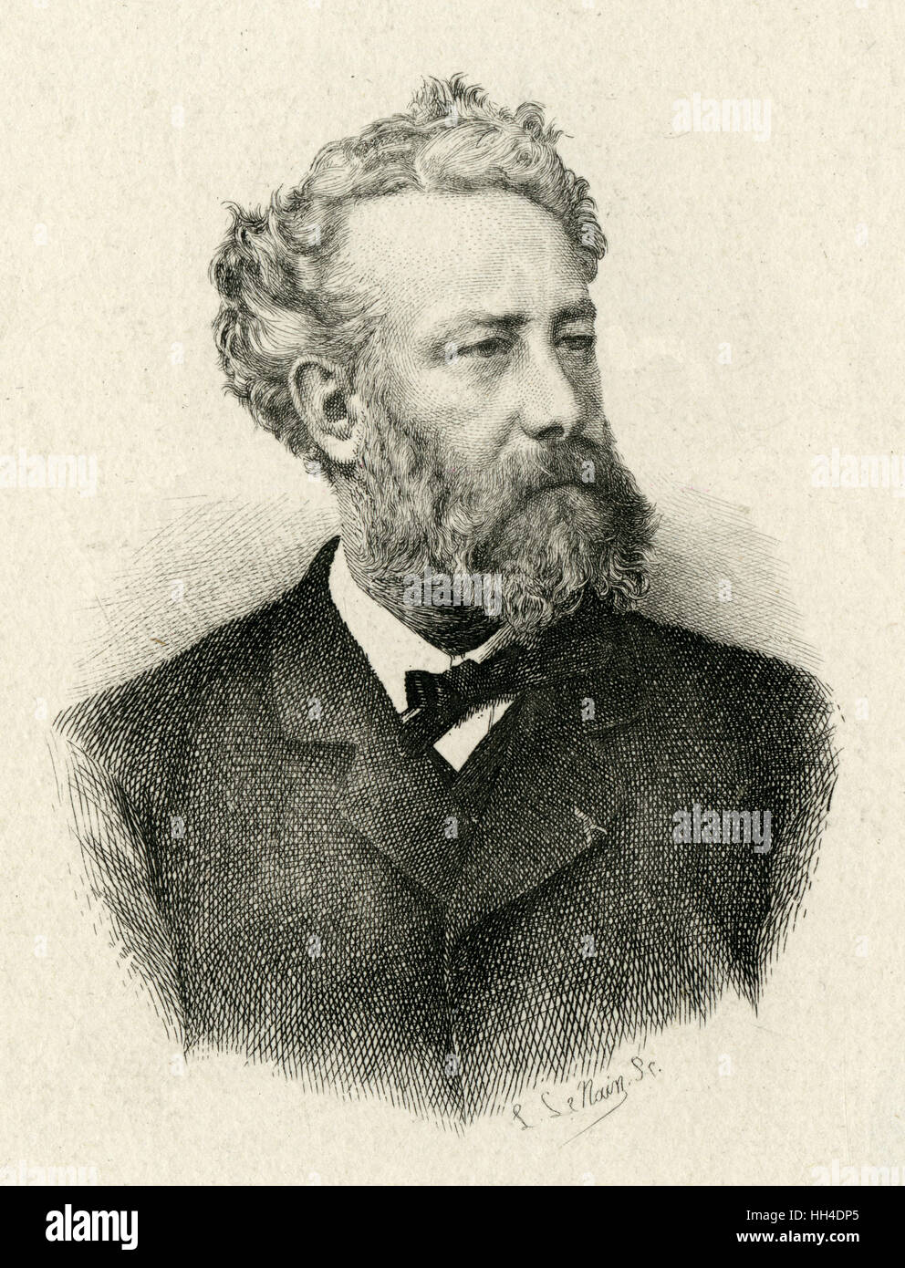 Jules Verne - Le Nain Stock Photo
