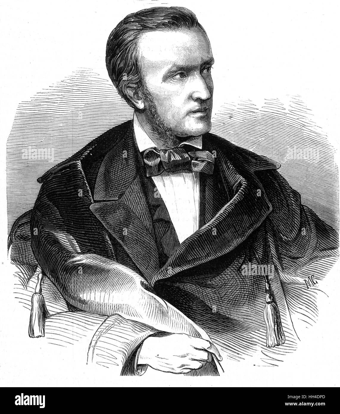 RICHARD WAGNER German composer Stock Photo Alamy