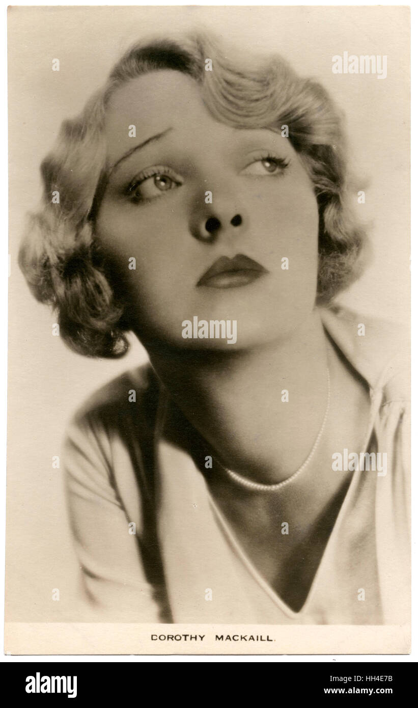 Dorothy Mackaill Stock Photo