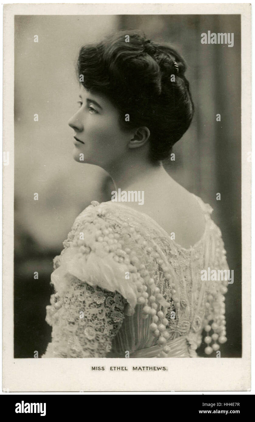 Ethel Matthews High Resolution Stock Photography and Images Alamy