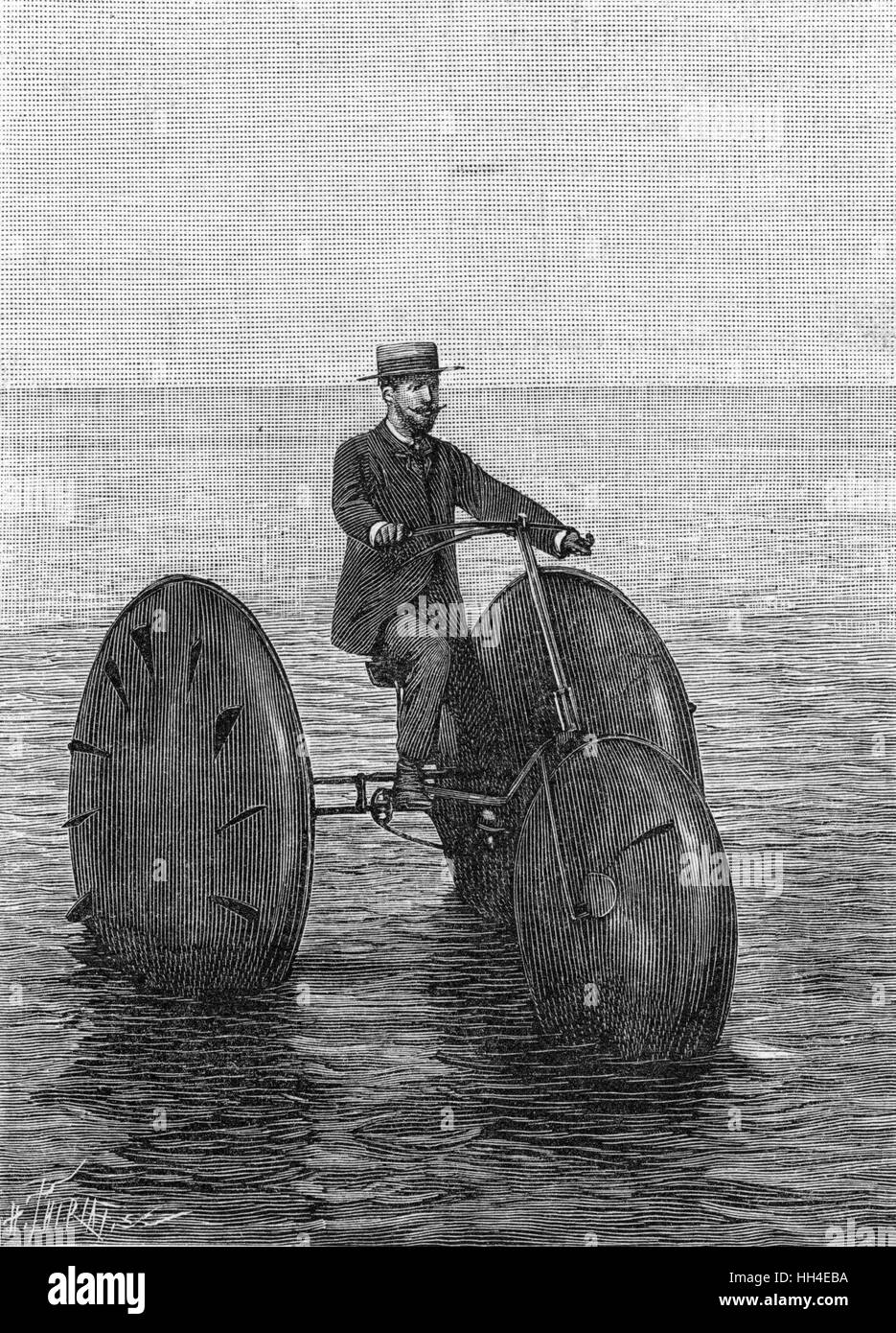 1906 Tricycle. Сухопутный и водный промысел