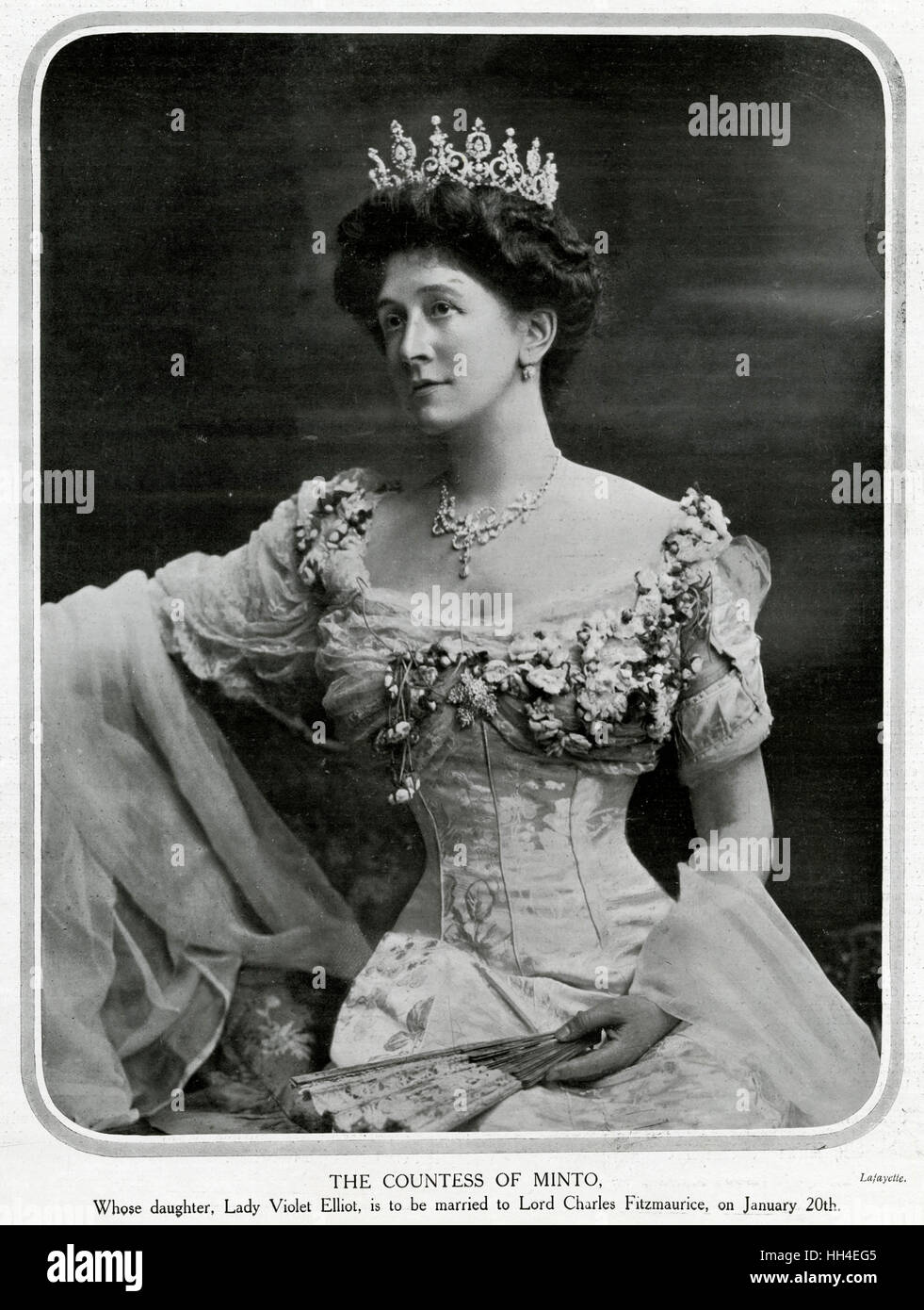 Mary Caroline, Countess of Minto 1909 Stock Photo