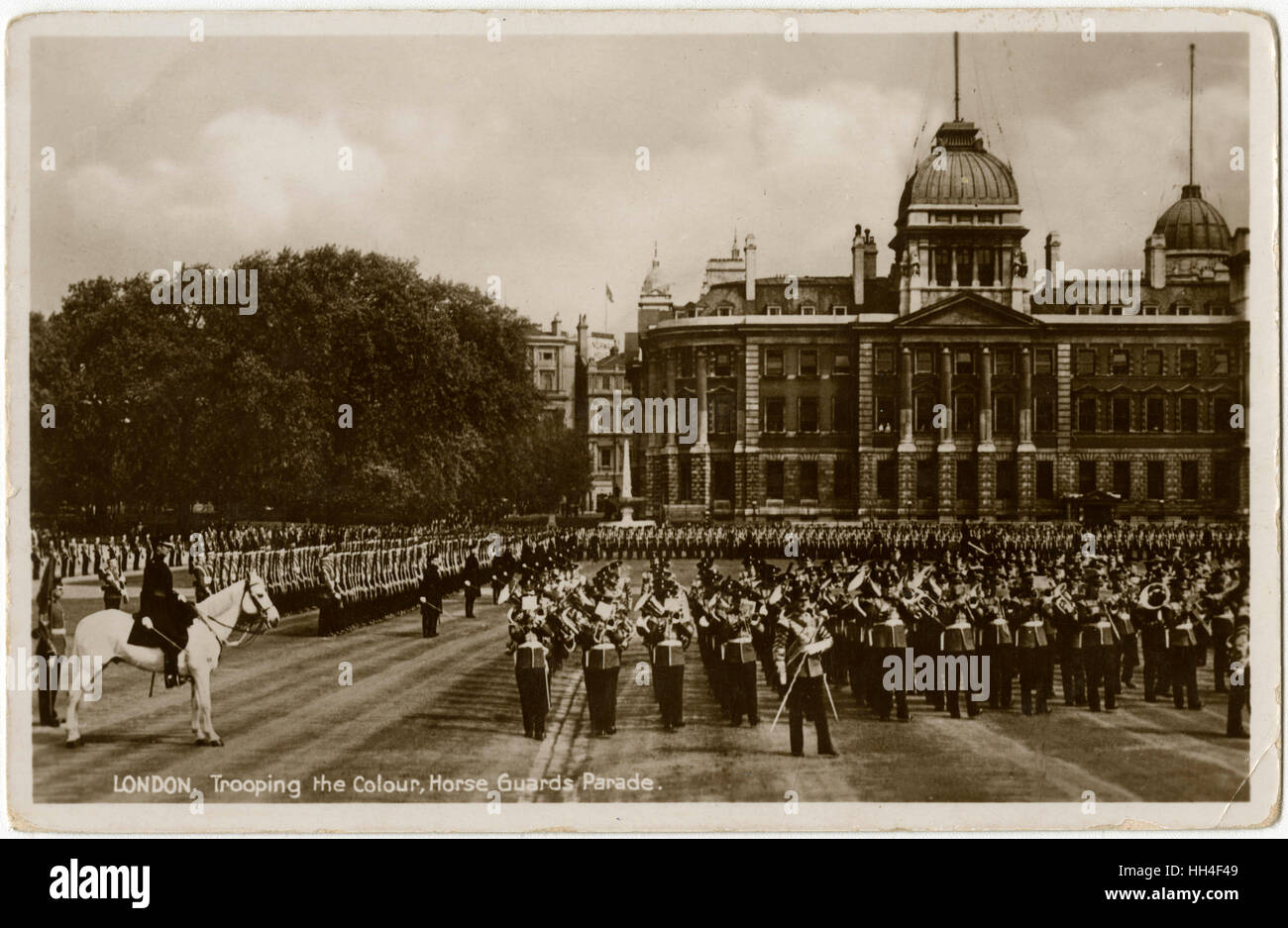 Trooping the Colour, Horse Guards Parade, London Stock Photo