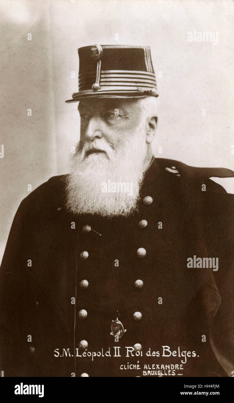 King Leopold Ii Of Belgium Stock Photos & King Leopold Ii Of Belgium ...