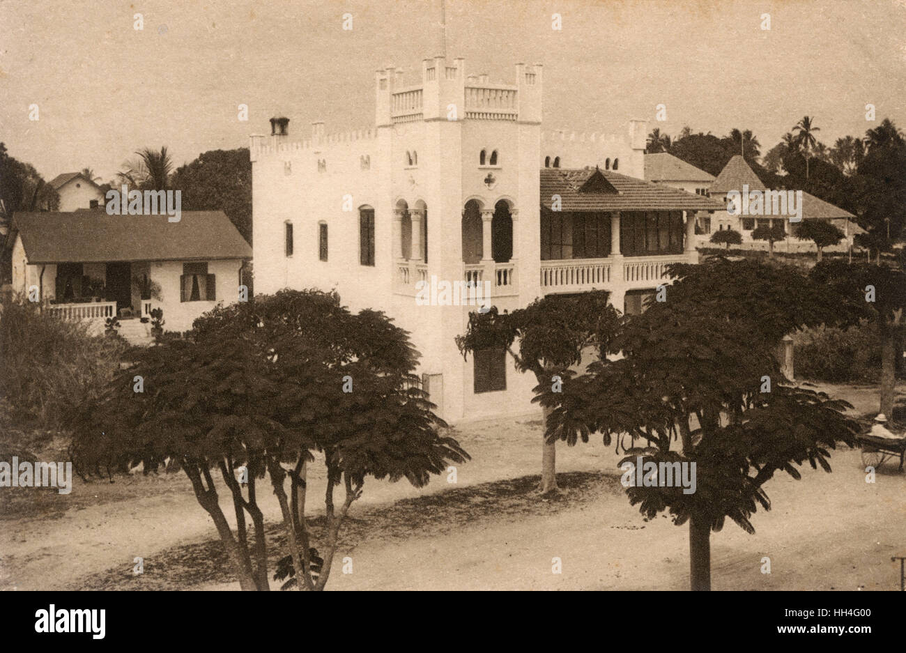 Tanzania, Dar es Salaam - The Emperor Hotel (Kaiserhof) Stock Photo
