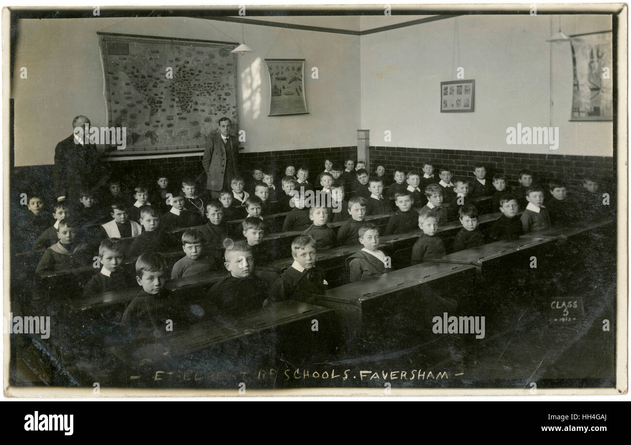Ethelbert Road Primary School, Faversham Class 5 Stock Photo Alamy