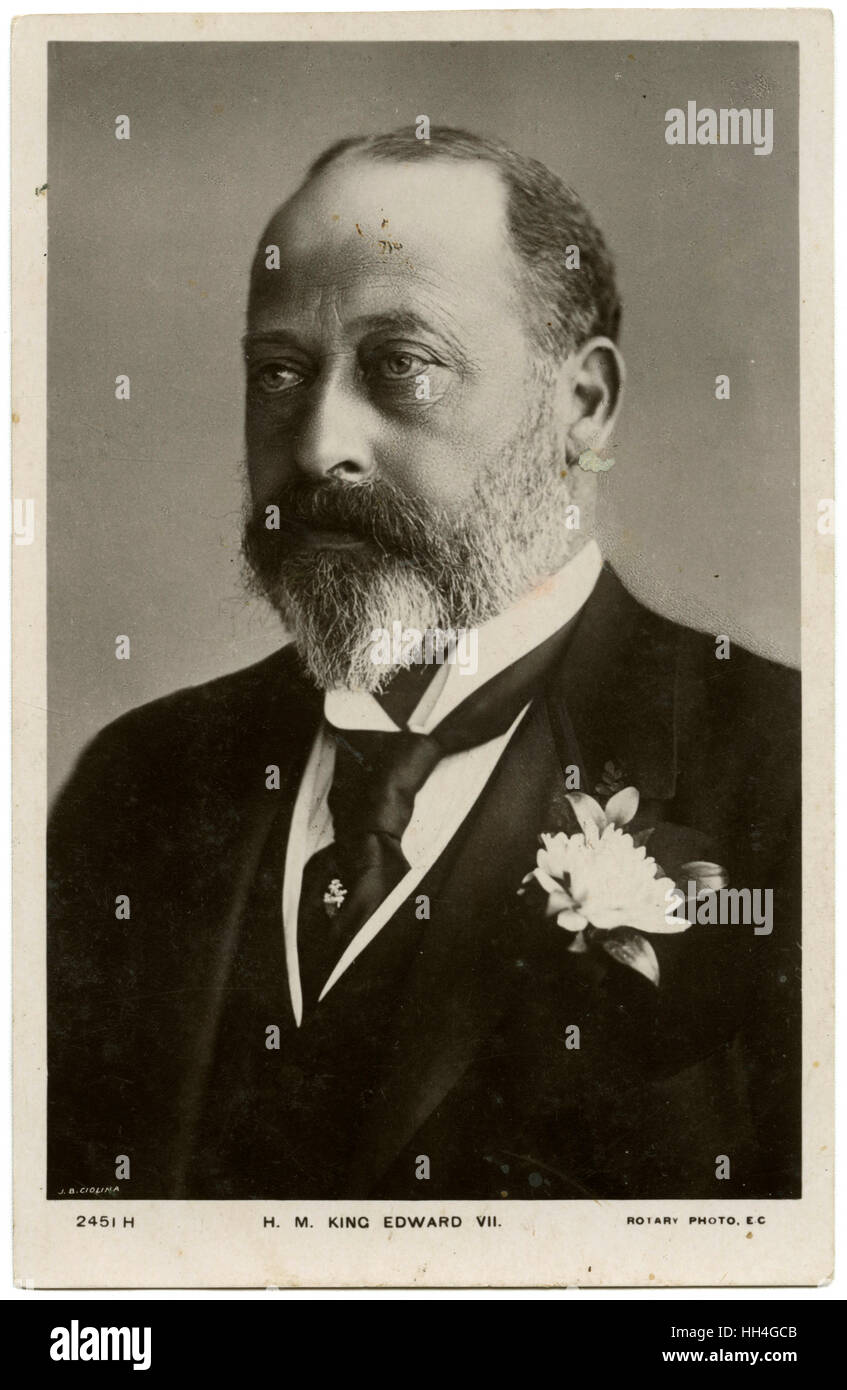 King Edward VII Stock Photo