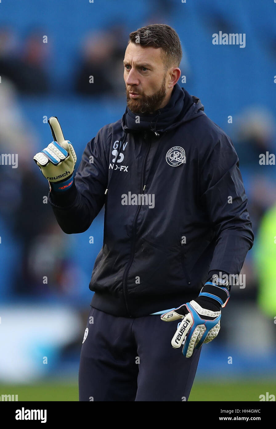 Queens park rangers goalkeeping coach hires stock photography and