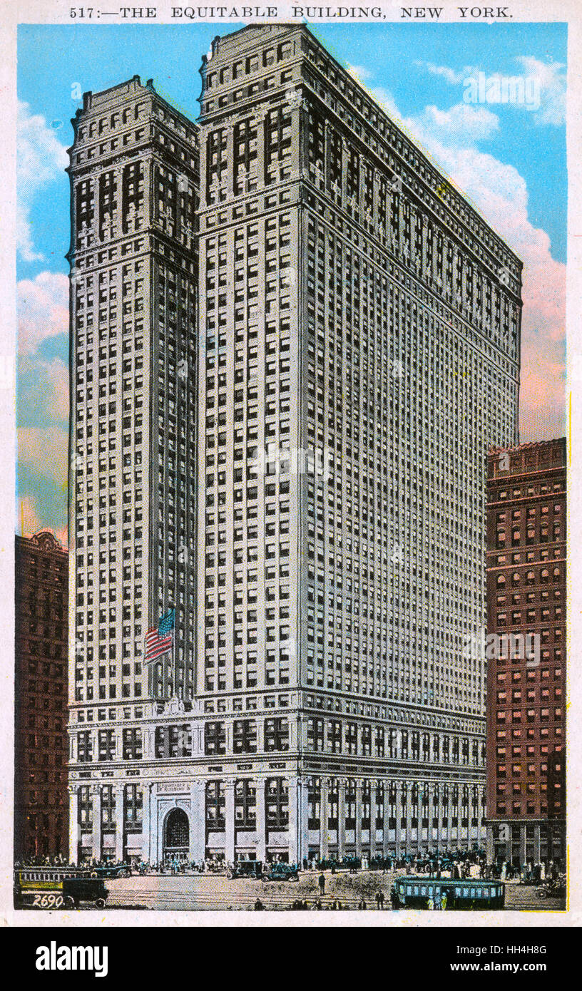 USA The Equitable Building, Manhattan, New York Stock Photo Alamy