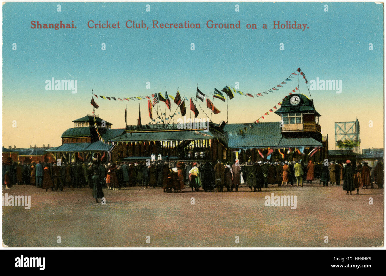 Shanghai Cricket Club and Recreation Ground, China. Stock Photo