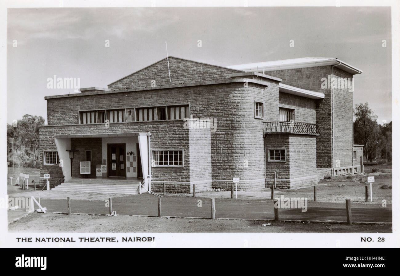 National Theatre, Government Road, Nairobi, Kenya, East Africa. Stock Photo
