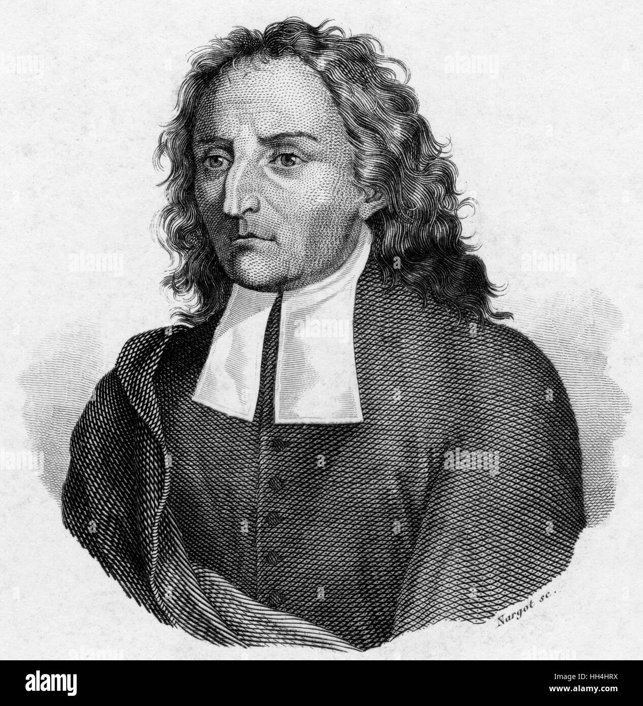 Giovanni Battista Vico (1668-1744) - Italian Philosopher and Professor in Naples, Italy. Stock Photo