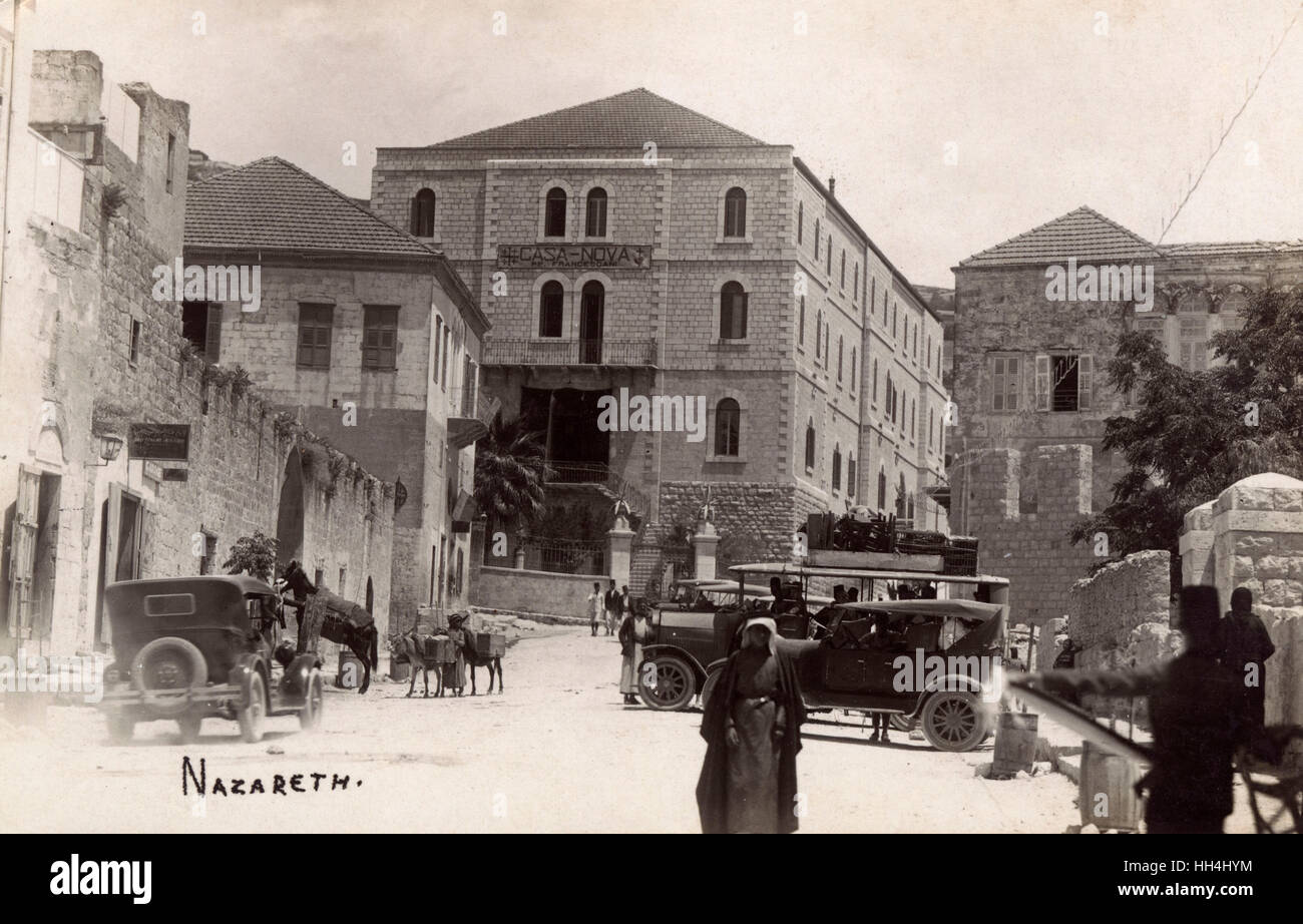 Street scene in Nazareth, Northern Israel Stock Photo Alamy