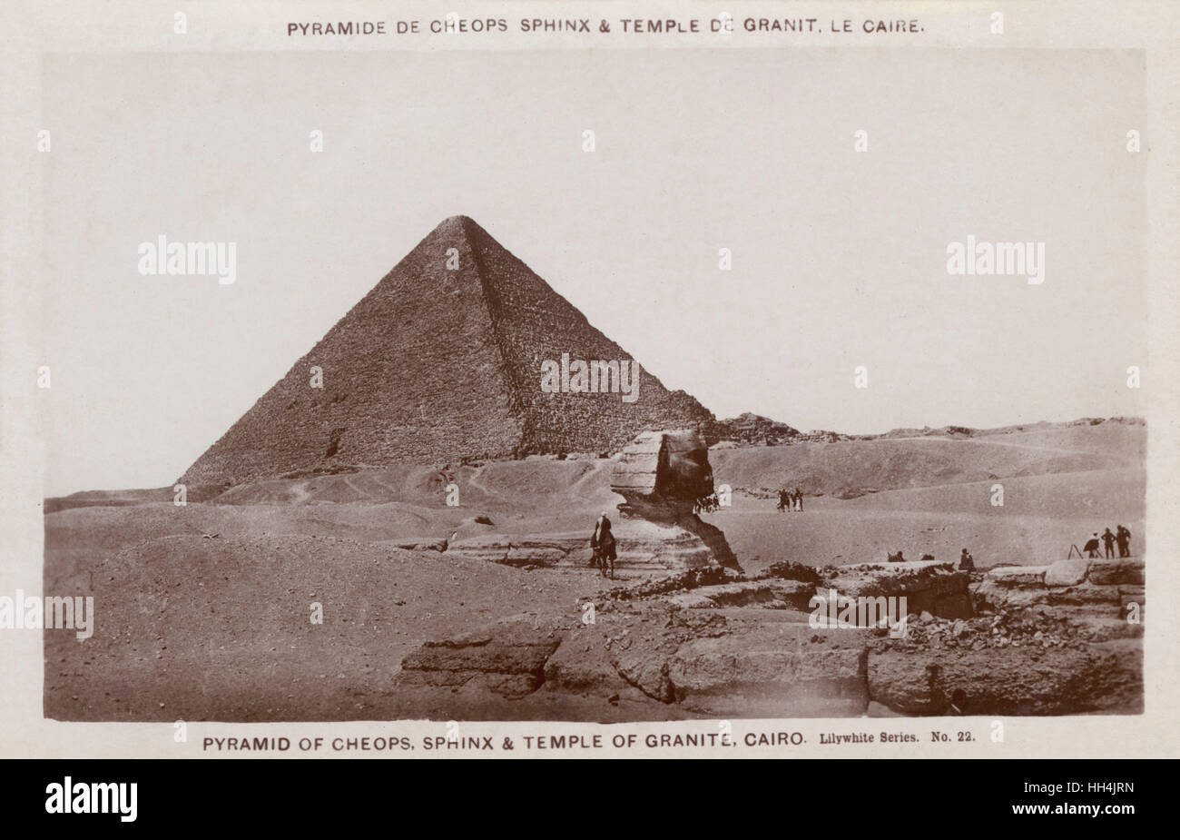 Great Pyramid and Great Sphinx of Giza, Egypt Stock Photo - Alamy