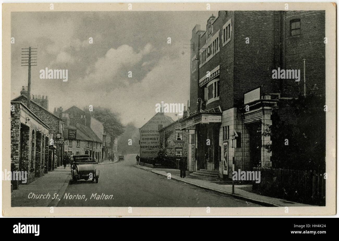 Church Street, Norton, Malton, North Yorkshire Stock Photo Alamy