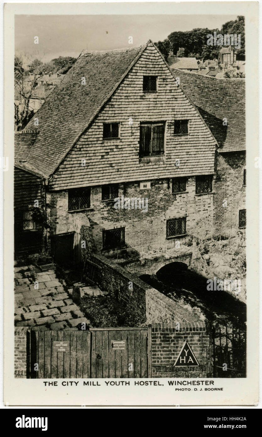 Winchester city mill hi-res stock photography and images - Alamy