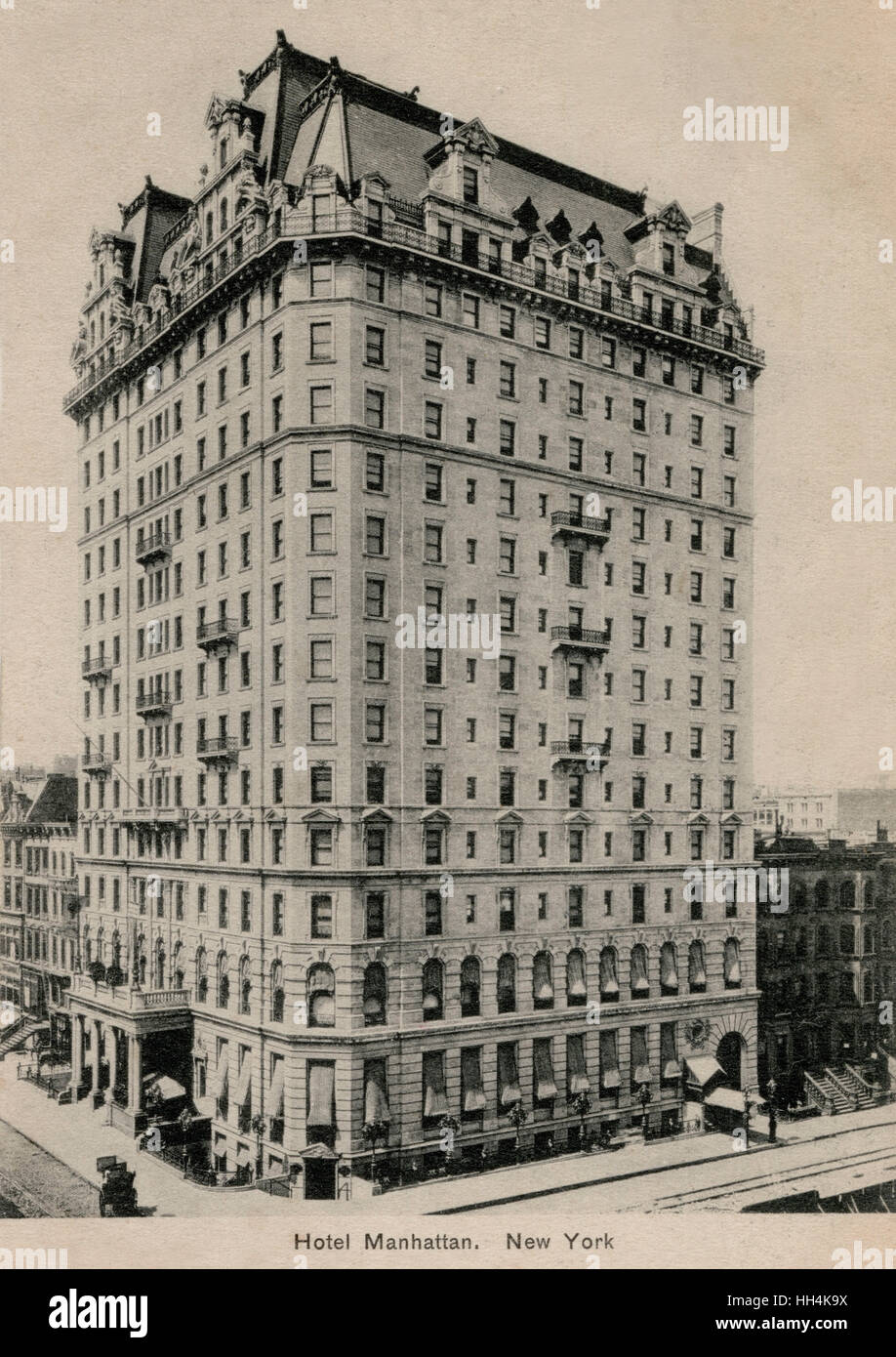 Hotel Manhattan in New York City, USA. Stock Photo