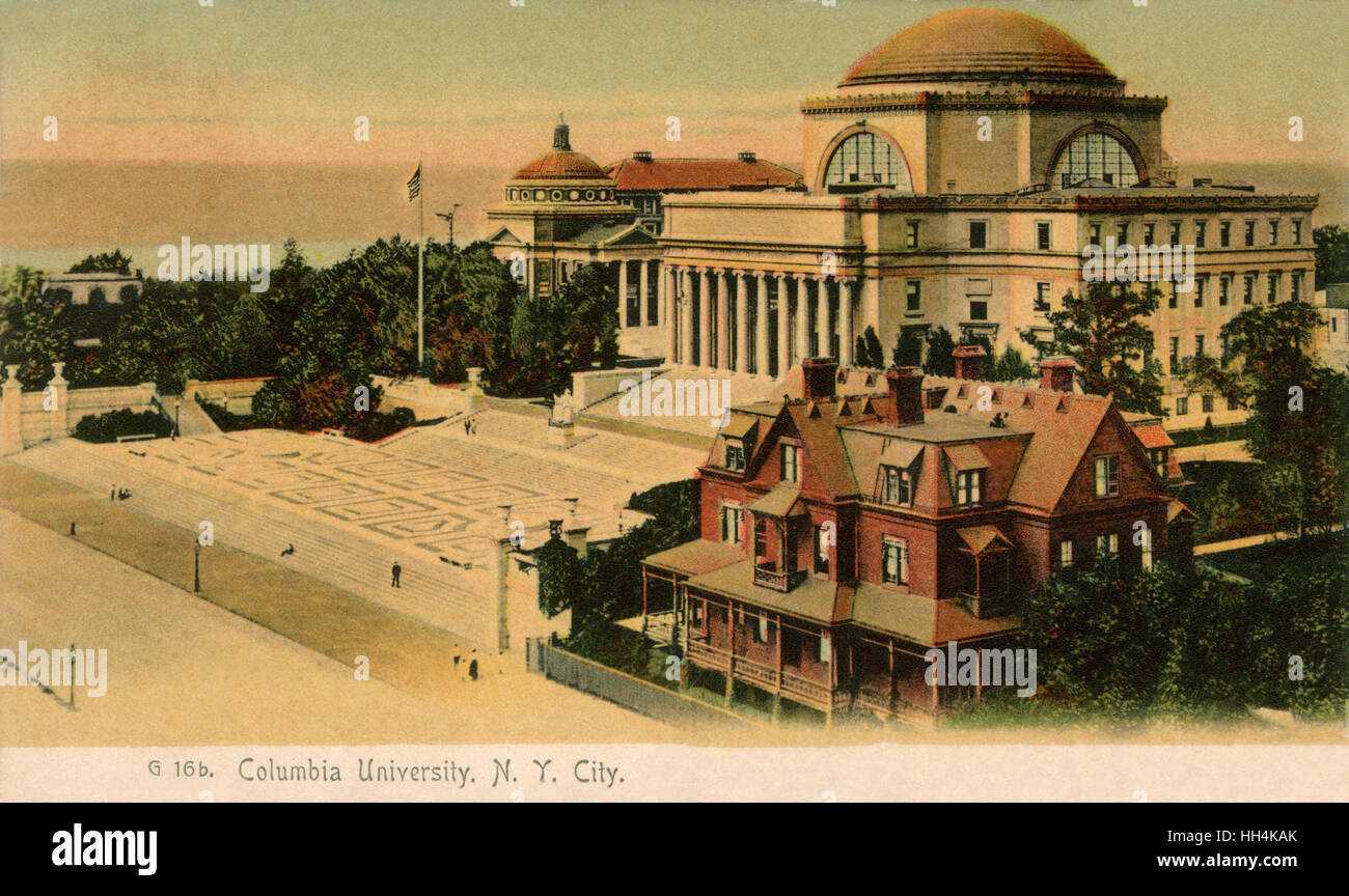 Columbia university new york 1900s hi-res stock photography and images ...