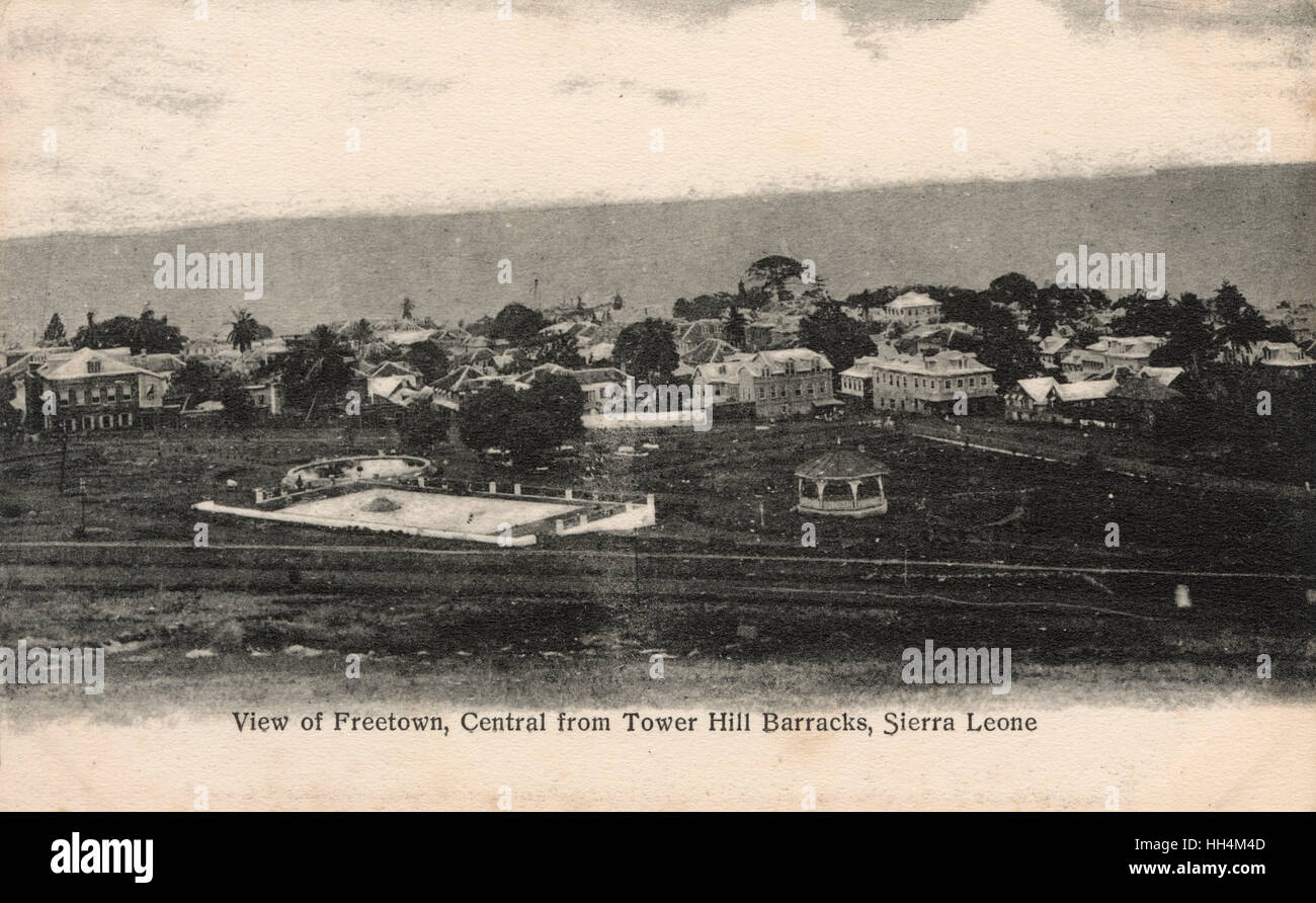 Central Freetown Sierra Leone West Africa Stock Photo Alamy