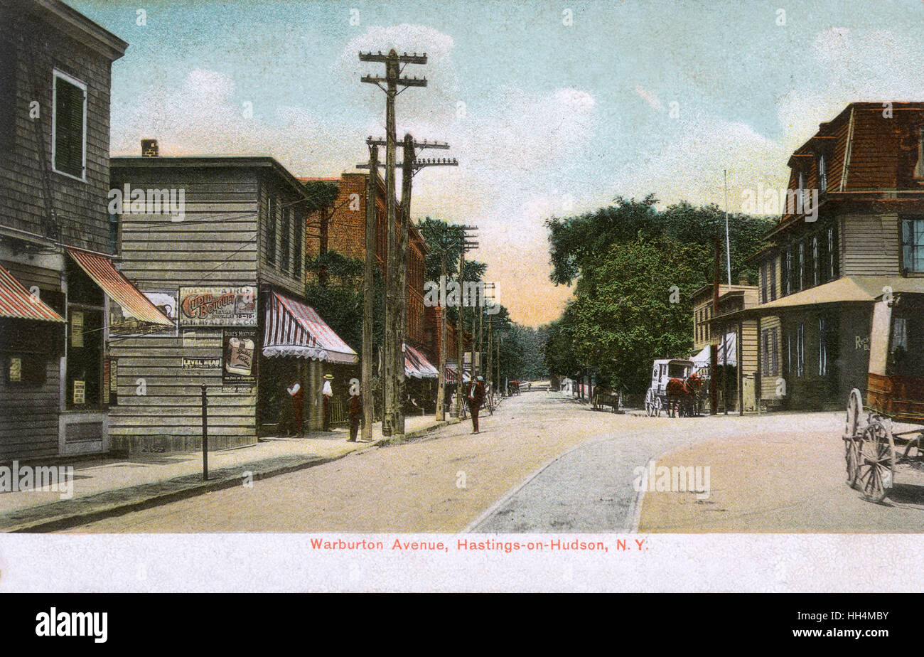 Warburton Avenue, HastingsonHudson, Westchester County, New York