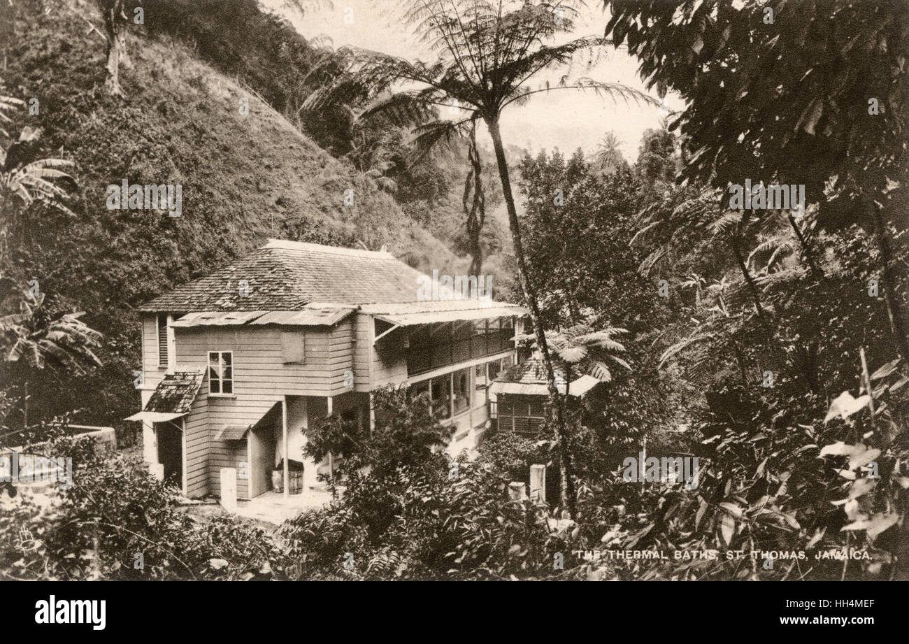 Thermal Baths, St Thomas, Jamaica, West Indies Stock Photo Alamy