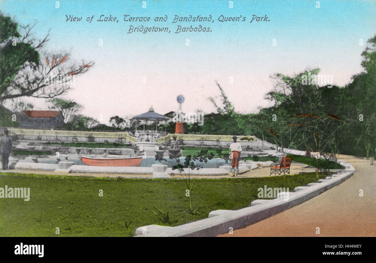 Queen's Park, Bridgetown, Barbados, West Indies Stock Photo
