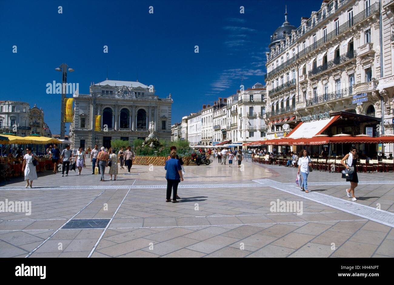 Place de la Comedie, Montpellier, Dept. Herault, Languedoc-Roussillon, France Stock Photo