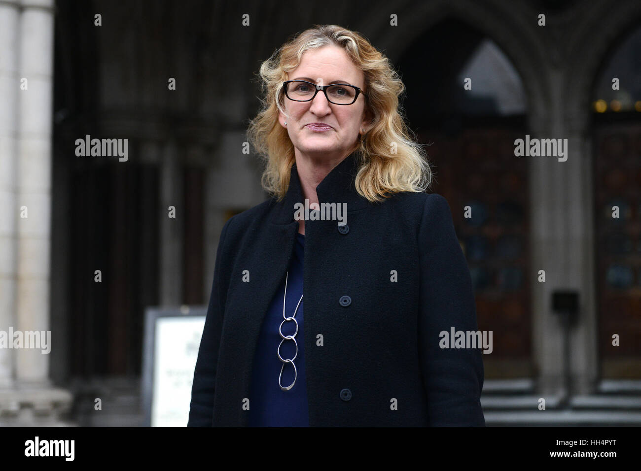 Sergeant Blackman’s wife is in court to hear the outcome of the bail hearing which will determine whether he can be bailed while he waits to hear the outcome of his life sentence conviction appeal for murdering a wounded Afghan fighter.  Featuring: Claire Stock Photo