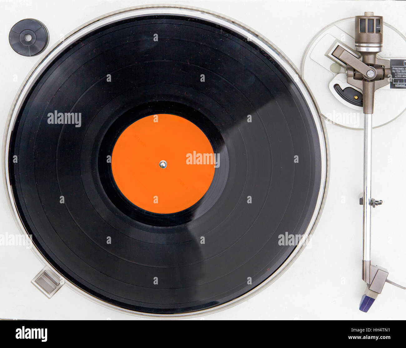 Vintage record player Stock Photo