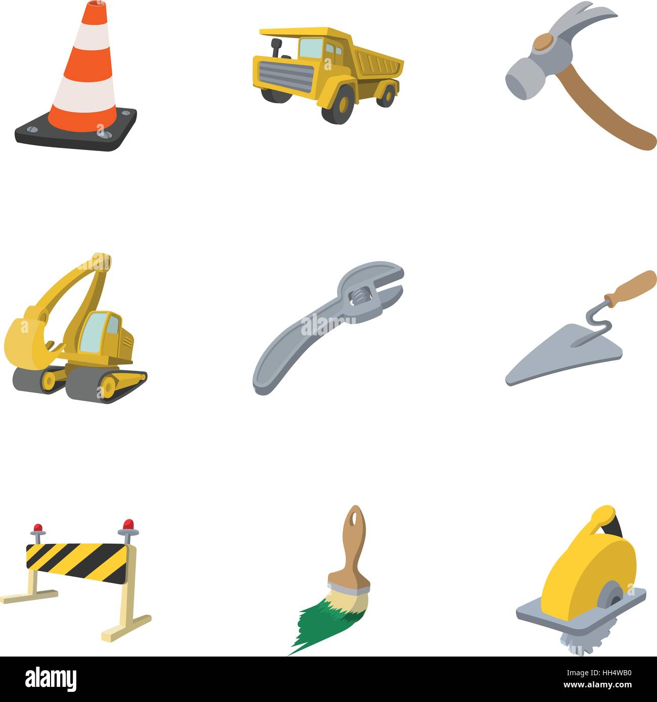 Road repair shovel icon Stock Vector Images - Alamy