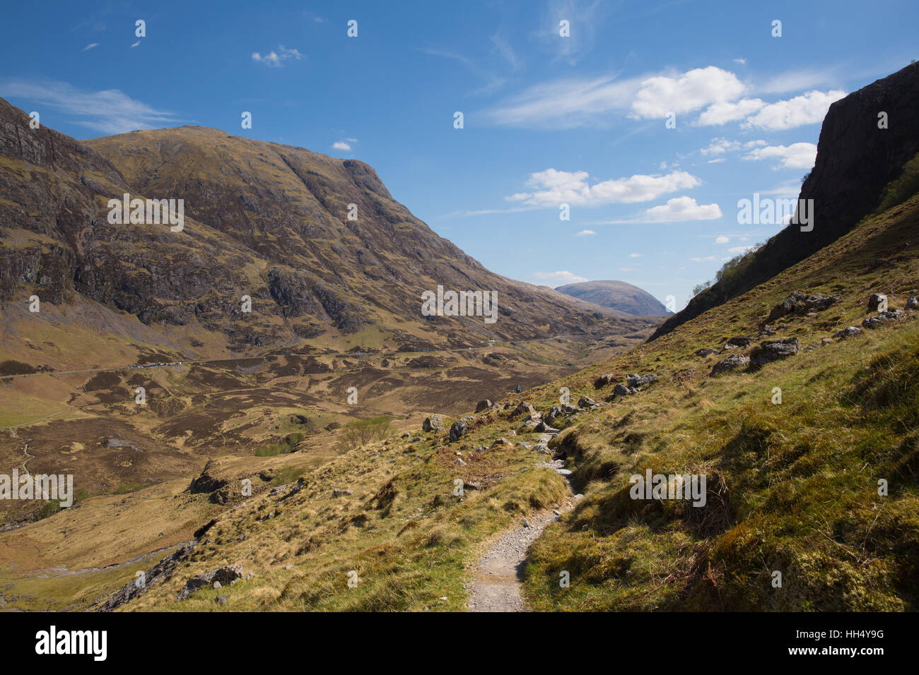 Glencoe Scotland UK famous tourist destination Scottish glen and
