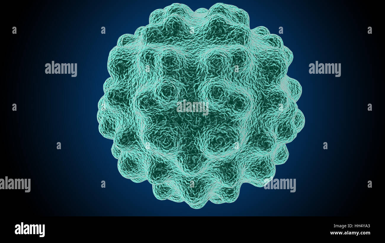 Bacteria virus 3D render Stock Photo - Alamy