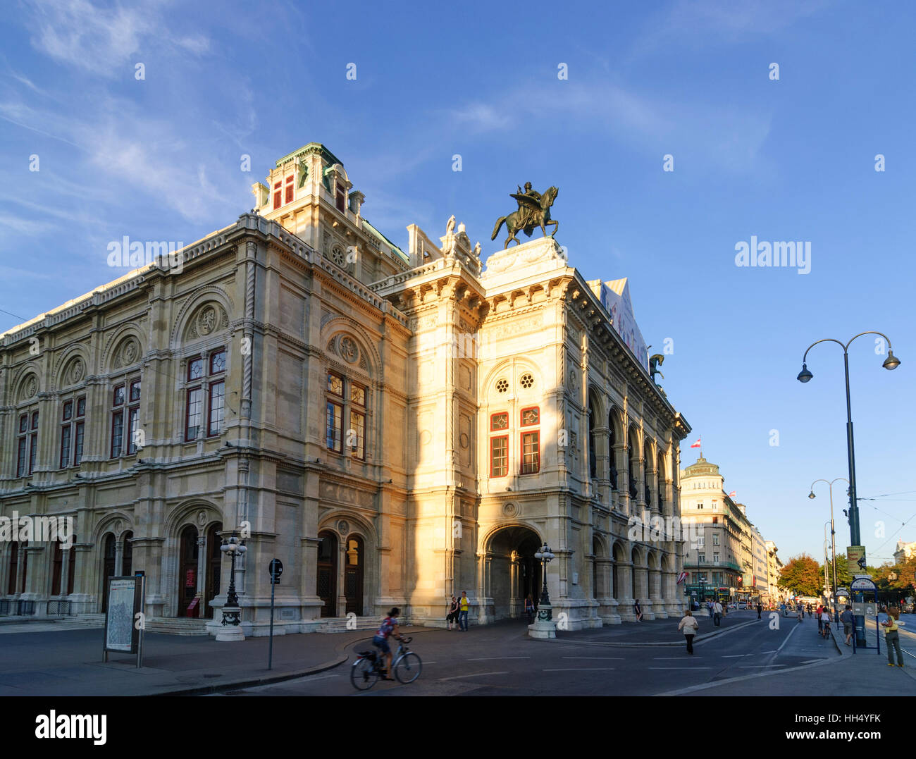 Wien, Vienna: opera Staatsoper, 01. Old Town, Wien, Austria Stock Photo