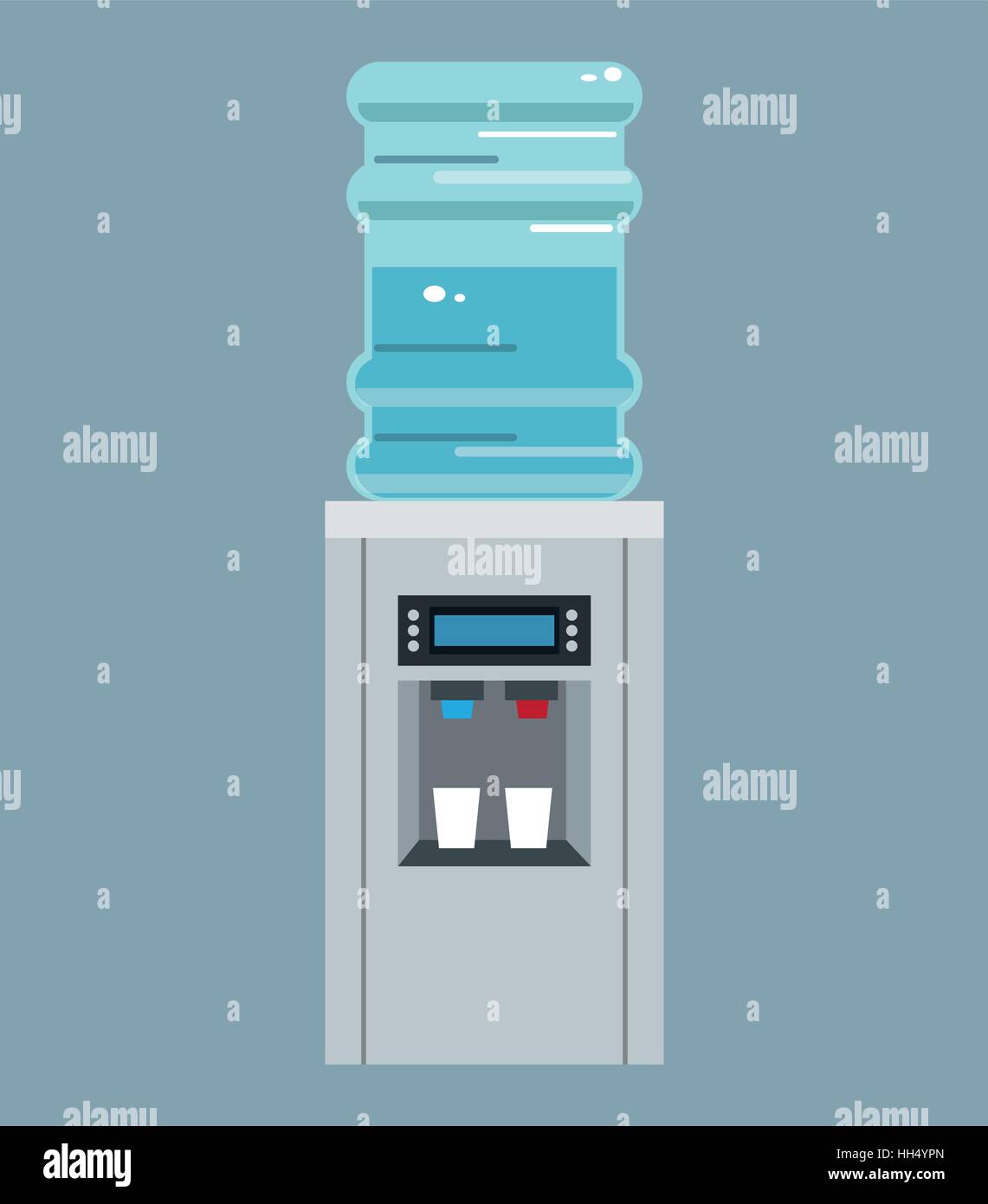 water cooler bottle office equipment Stock Vector Image & Art Alamy