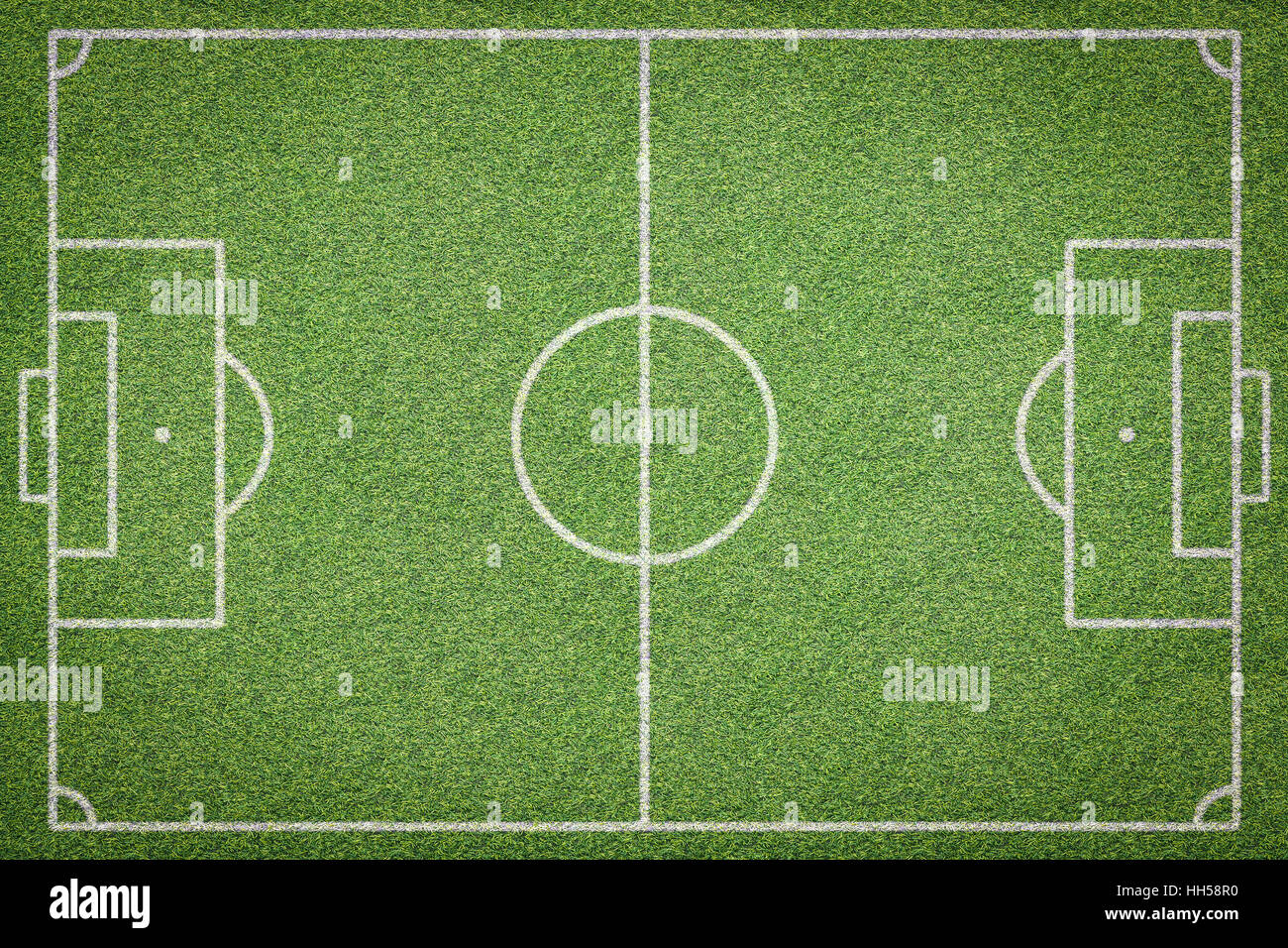 top view of soccer field, football field Stock Photo Alamy