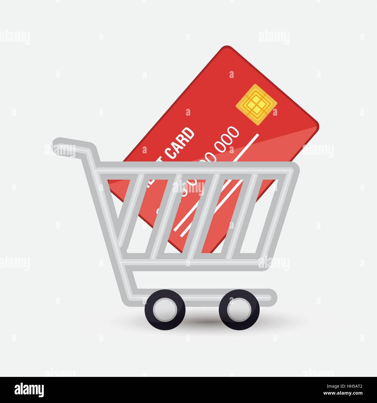 shopping cart isolated icon vector illustration design Stock Vector ...