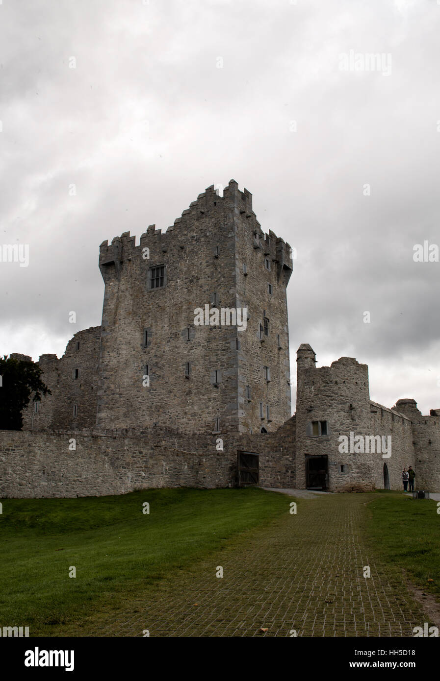 Ross Castle, Killarney, Ireland Stock Photo