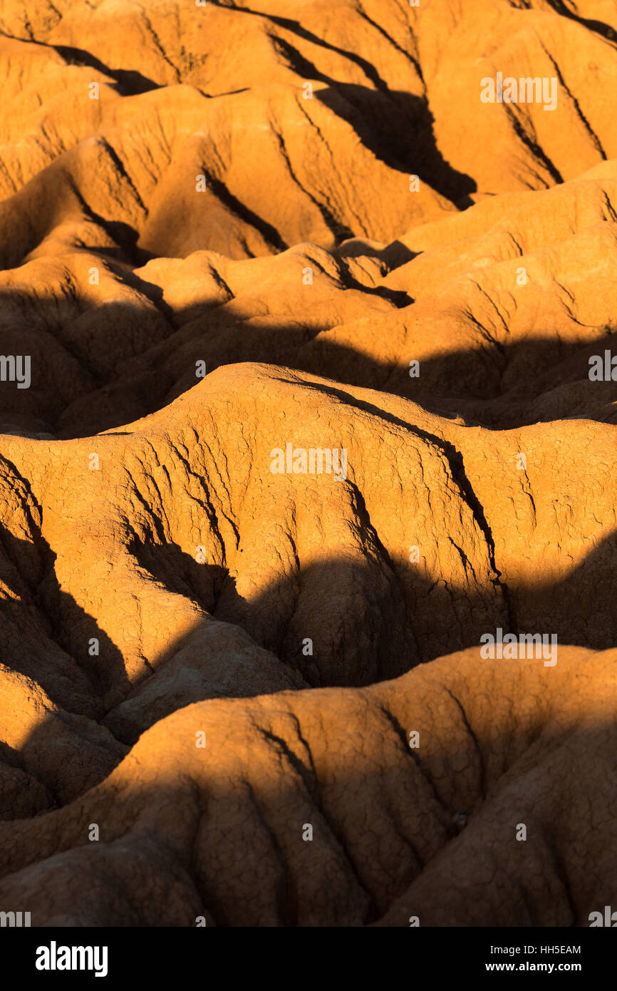 Tatacoa desert eroded geological formation, Colombia Stock Photo